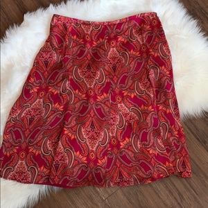 Ann Taylor • Silk Skirt